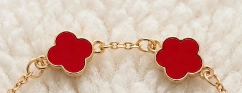 Pulseira dourada e vermelha – photo 2